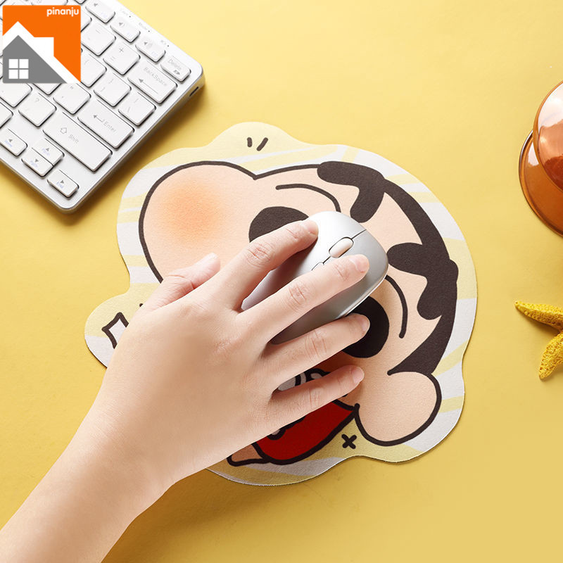 น่ารักการ์ตูน Crayon Shin-Chan แผ่นรองเมาส์ Multustyle Non-Slip Mousepad Student Desktop Decor
