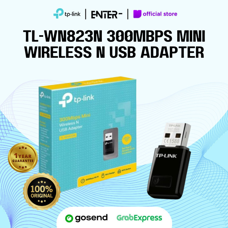 TL-WN 823N 300Mbps Mini Wireless N USB Adapter