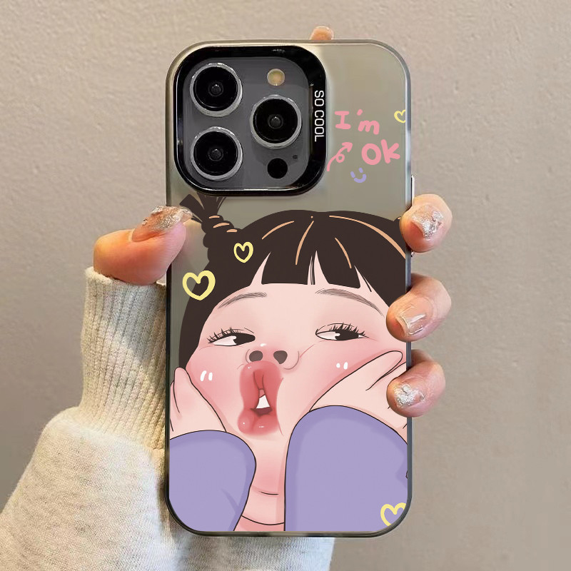 🦋Violet🦋โทรศัพท์มือถือกันกระแทกและกันลื่นจัดส่งจากประเทศไทยiPhone16 12 11 15 14 13ProMax 7 8Plus X/XS Max XR 14 15Plus