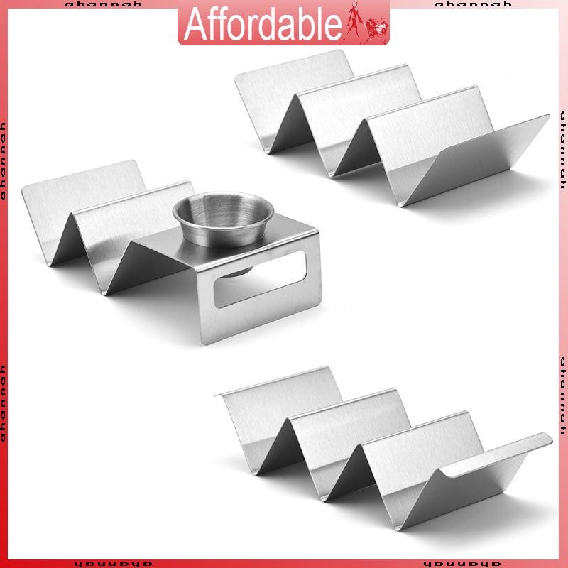 Ah Stainless Steel Taco for Shell Taco Holder Stand Taco Plates Spring Roll Ra