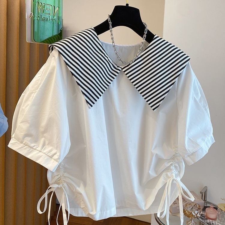 ส่งไวจากไทย⭐Summer⭐S-2XL เสื้อแขนสั้นผู้หญิงฤดูร้อนสั้น