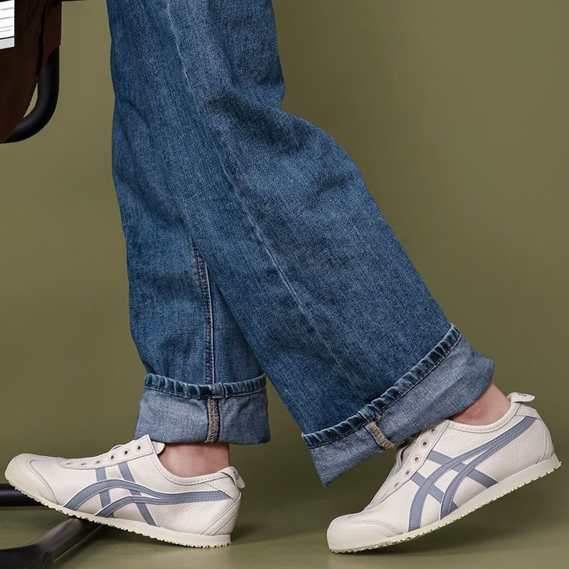 Onitsuka MEXICO 66 Onitsuka (หนังชั้นแรกคุณภาพสูง) รองเท้าผ้าใบลําลองคลาสสิกรองเท้าวิ่งผู้ชาย/รองเท้าแฟชั่นสตรี (จัดส่งฟรี)