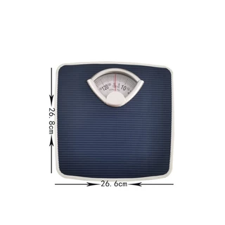 ครื่องชั่งน้ำหนักแบบสปริง PU แผ่นกันลื่นเครื่องชั่งน้ําหนัก 130KG เครื่องชั่งน้ําหนักเพื่อสุขภาพ