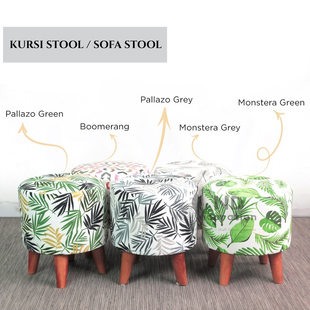 SOFA STOOL / เก้าอี้ STOOL / สตูลกลม / เก้าอี้ผ่อนคลาย / เก้าอี้ CAFE