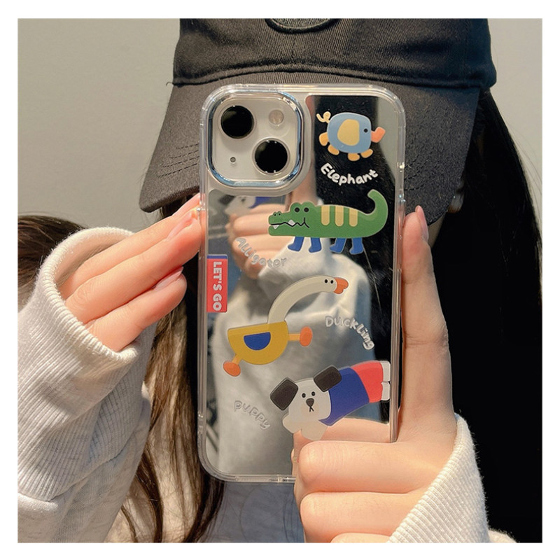 ตลกการ์ตูนสัตว์เคสโทรศัพท์สําหรับ Honor X9C X7C X6B X5B Plus 300 Pro Ultra 200 สมาร์ท Magic 7 Lite 5G 4G น่ารักกันกระแทกปกอ่อนหรูหราชุบกรอบปลอก - รูปที่ 4