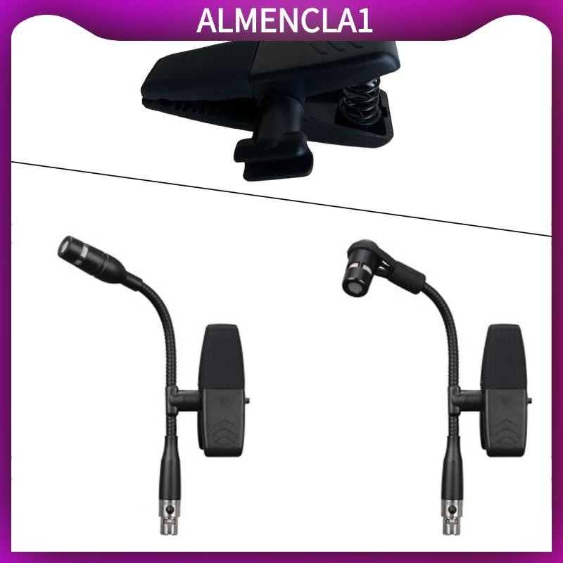 [Almencla1] เครื่องมือไมโครโฟนคลิปไมโครโฟนสําหรับแซ็กโซโฟน Clamp Dpa4099 คอนเดนเซอร์ Orchestra Stage