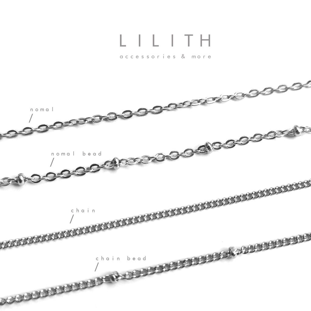 Lilith - Stainless Necklace สร้อยเปล่าสแตนเลส