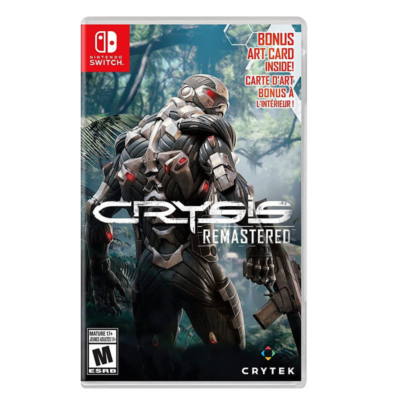 ตลับเกม Nintendo Switch NS Crysis Remastered Action Adventure Shooter ภาษาจีน