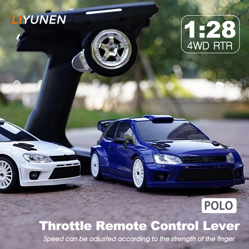 Ldrc LD2801 1/28 RTR 4WD RC Drift รถ Full Proportional ควบคุมรถ 4x4 รีโมทคอนโทรล Drift Polo รถของเล่
