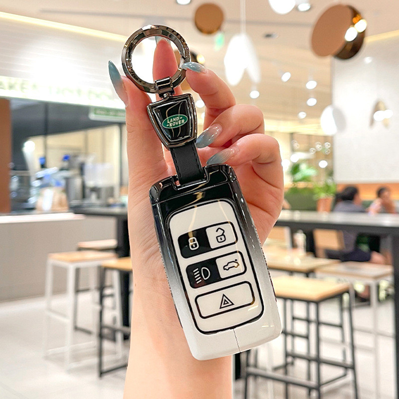 เหมาะสําหรับ Land Rover ฝาครอบกุญแจ Range Rover รุ่นกีฬา Star Pulse Aurora พวงกุญแจ Discovery 4 Scom