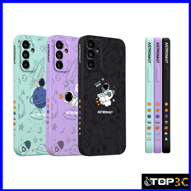 เคส Samsung A56 5G/A36/A26/A16/A15/A35/A25/A55 5G/A05S/A54/A34/A14 5G NASA Space การ์ตูนเคสโทรศัพท์ TKA