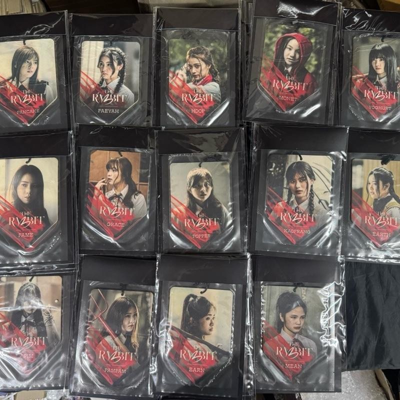 BNK48 แผ่นหอม Air Freshener First Rabbit Paeyah Hoop Pancake Yoghurt Monet Fame