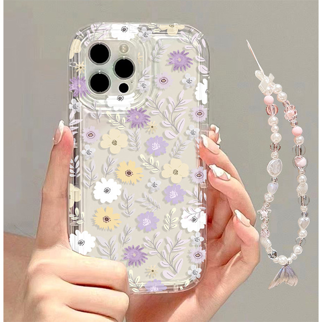 Case สำหรับ For IPhone 17 13 16 11 14 15 12 Pro Max 6 7 8 Plus X XR XS MAX เคสนิ่มใสถุงลมนิรภัยกันกระแทกการ์ตูนน่ารัก
