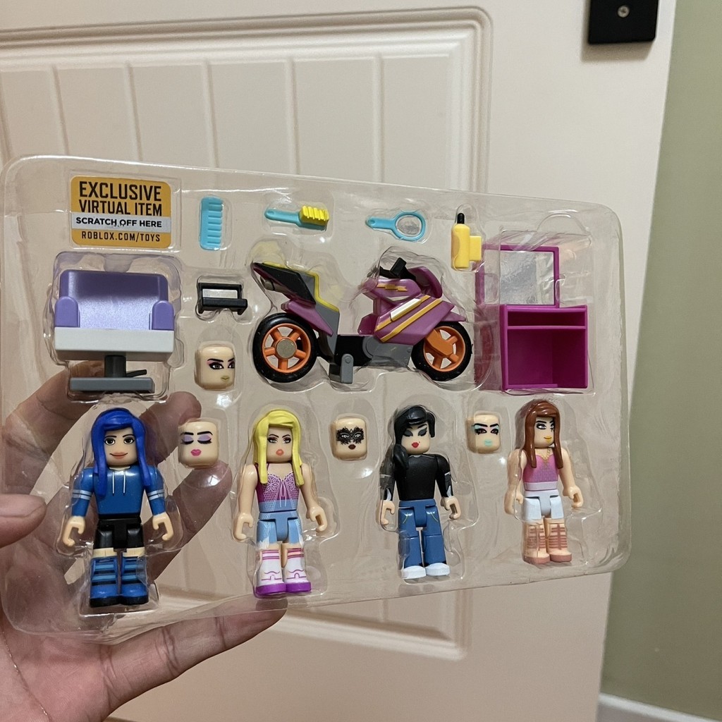 พร้อมส่ง Robox ของเล่น robox โลกเสมือน ROBLOX ฟิกเกอร์ประกอบ ตุ๊กตา บล็อกตัวต่อ โมเดลของเล่นมือถือ ก