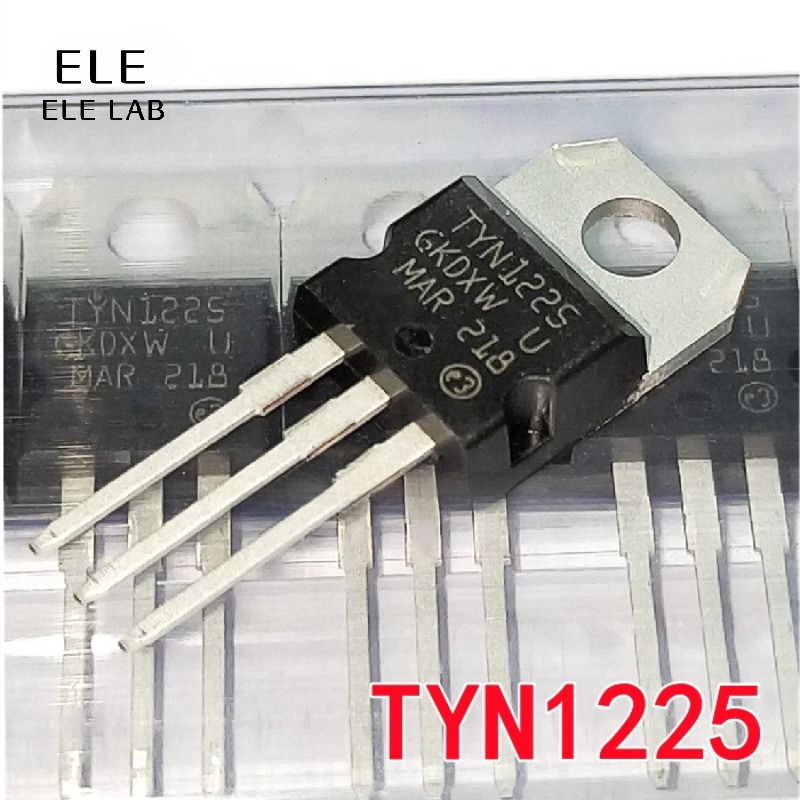 10/5 ชิ้นเดิม TYN1225 TO-220 Unidirectional Thyrtor SCR - 12A 600V Silicon Control Rectifier