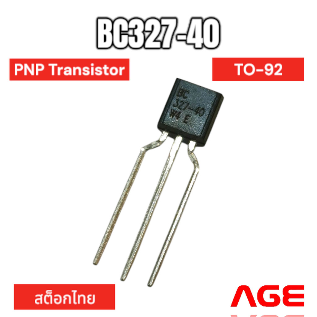BC327-40 TO-92, PNP Transistor, 45V 0.8A