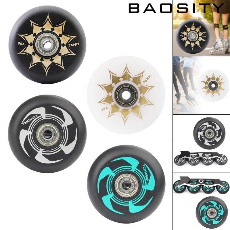 [Baosity] Inline Roller Skate Wheel Repair กระเป๋าเดินทาง ล้อลูกกลิ้งสเก็ตสําหรับในร่ม