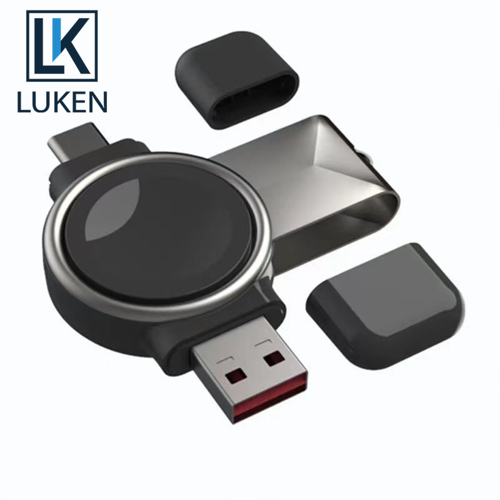 Luken นาฬิกาผู้ชายสําหรับ Galaxy Watch 6 Charger ประเภท C Fast Charging Dock Station สําหรับ Samsung