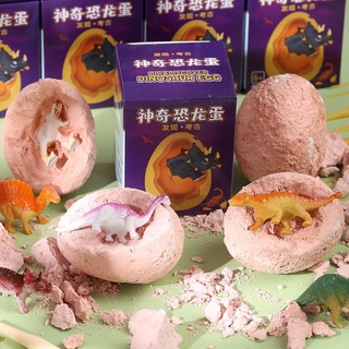 อัญมณีขุดไข่ไดโนเสาร์ ชุดขุดฟอสซิล ไดโนเสาร์ หาสมบัติ ของเล่นนักโบราณคดี เสริมทักษะ เพื่อการศึกษา ของเล่นเด็ก