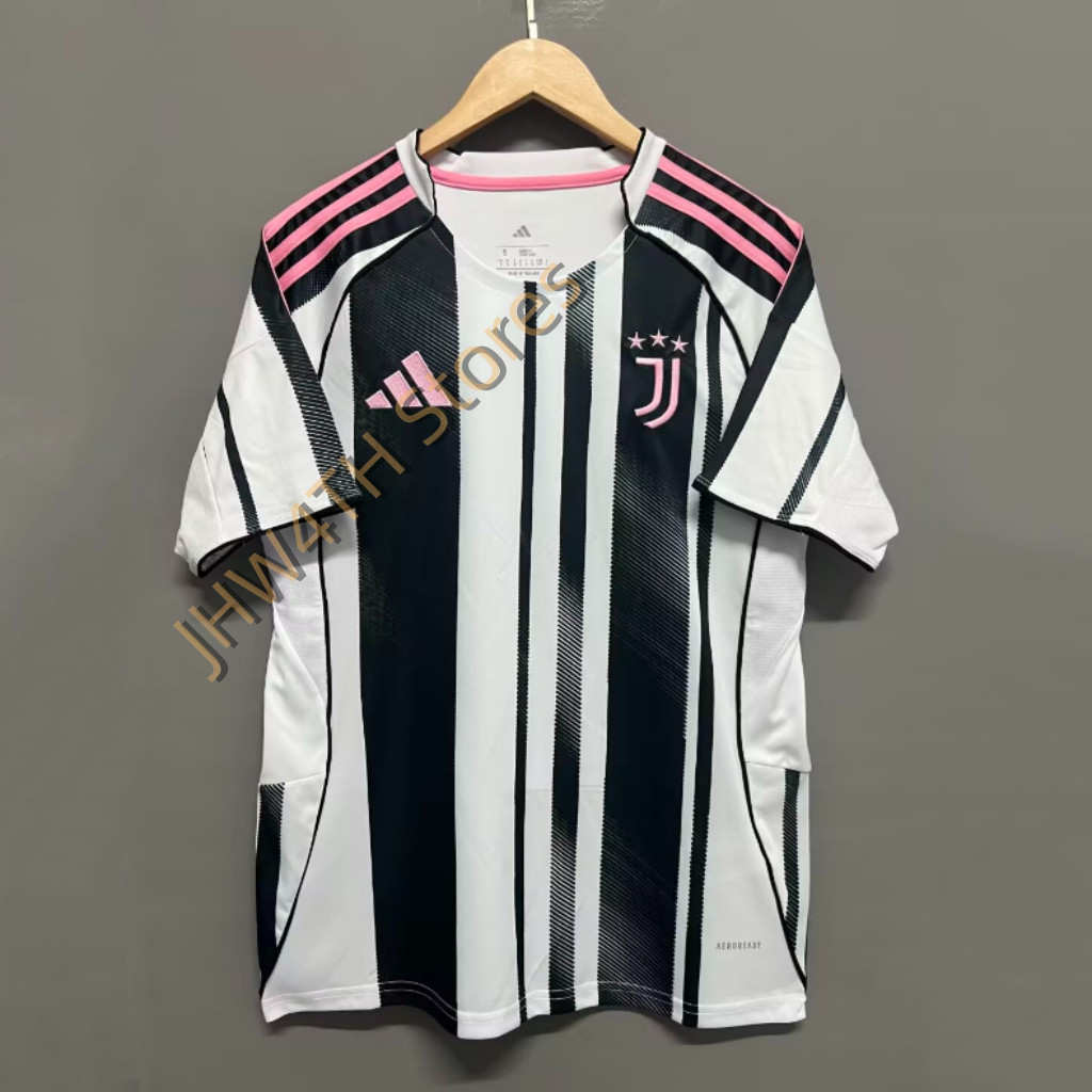 Fan Version 2025-26 Juventus Home Away Jersey เสื้อฟุตบอล Mes