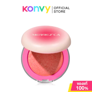 Merrezca Turn On Blush 9g เมอร์เรซกา บลัชออนเนื้อชิมเมอร์