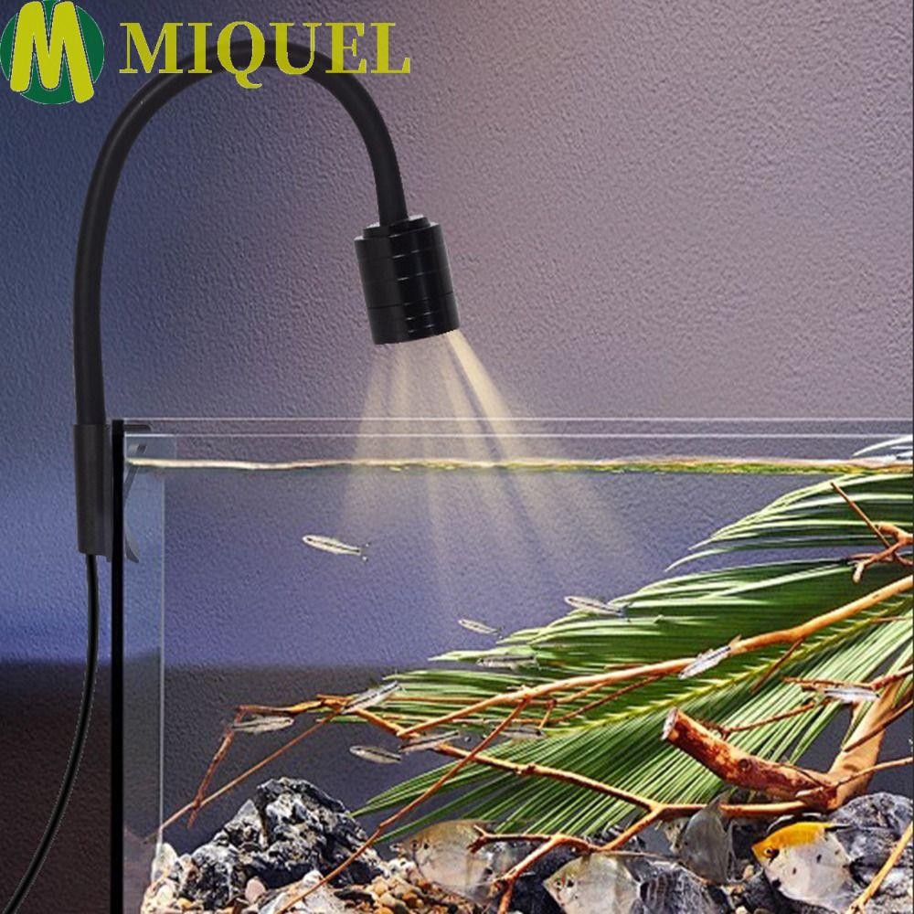 แต่งงาน โคมไฟมินิแบบหนีบ,ปรับ3วโคมไฟคลิปตู้ปลา,ปฏิบัติ360องศาหมุนกันน้ําประหยัดพลังงานไฟ นํา พิพิธภัณฑ์สัตว์น้ําอุปกรณ์ป