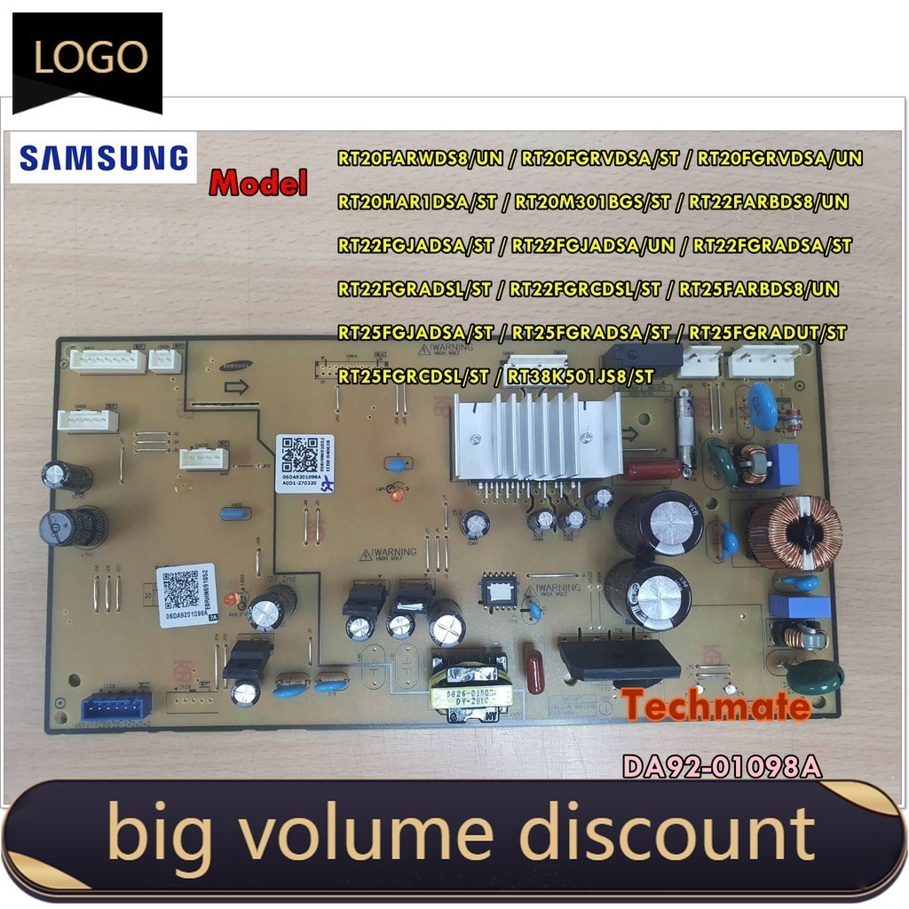 Qx อะไหล่/เมนบอร์ดตู้เย็น SAMSUNG/SAMSUNG/ASSY PCB INVERTER/DA92-01098A