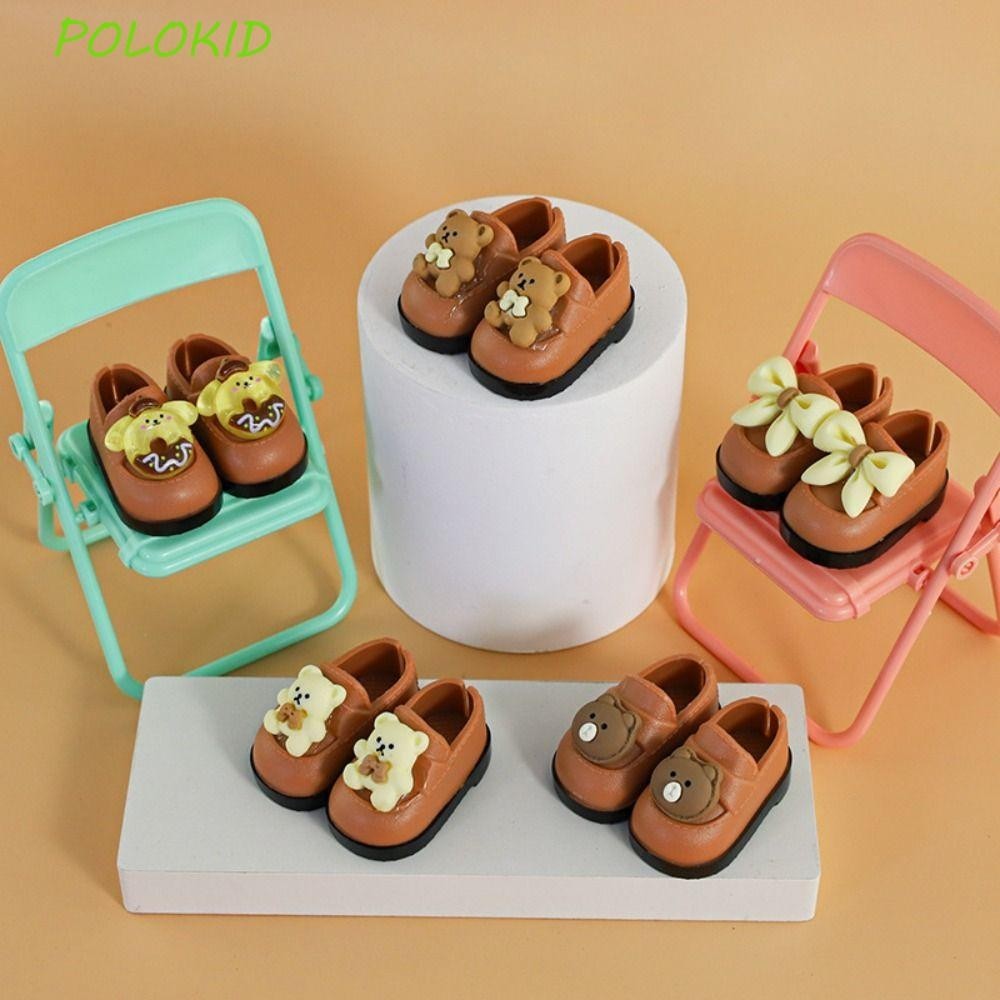 Polokid รองเท้าตุ๊กตา แฮนด์เมด คุณภาพสูง 1/6 BJD