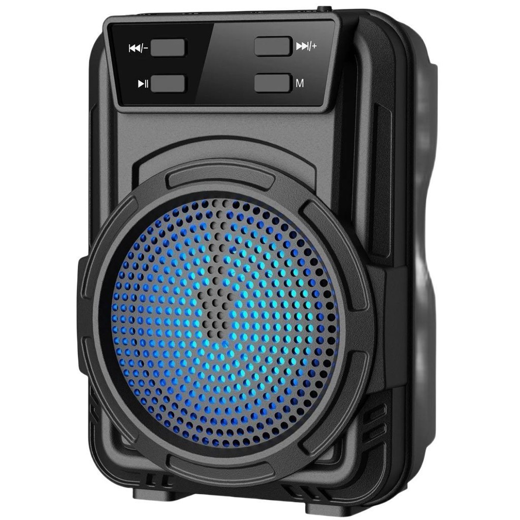 ลำโพงบลูทูธไร้สาย GTS-1346 GTS1346 ดอก3นิ้ว รองรับ USB..TF..FM.. ลำโพงคอมพิวเตอร์ น้ำเงิน Bluetooth