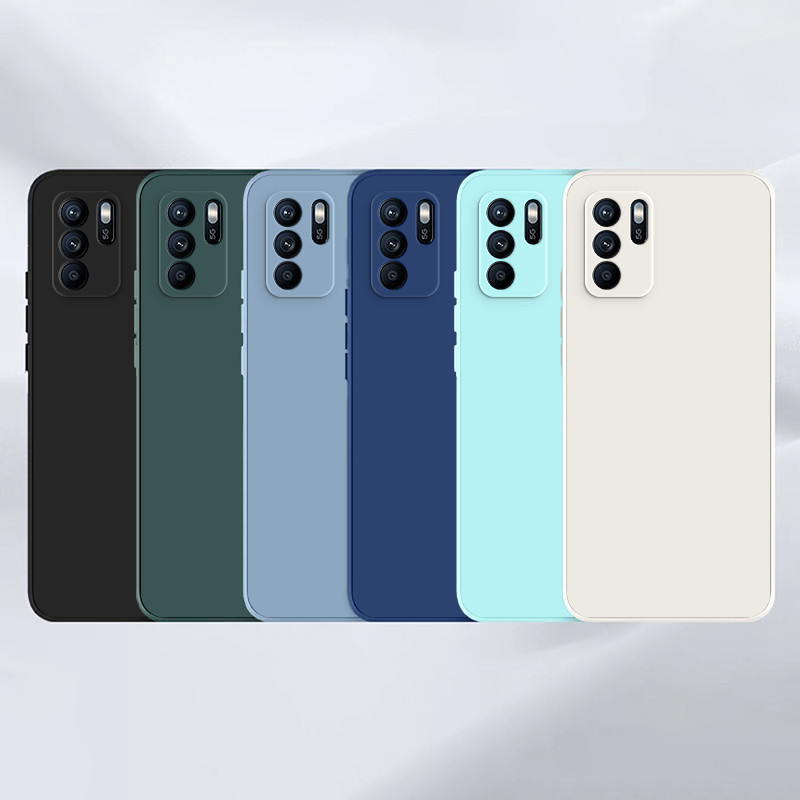 เคส OPPO A16 Reno 6 6Z 5G Reno6 Z Reno6Z เคสโทรศัพท์ หลายสี อ่อนนุ่ม ทนทาน กันกระแทก มุมขวา ใหม่ล่าสุด