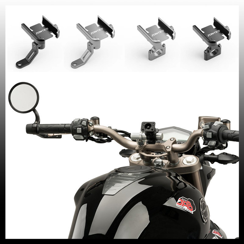 อุปกรณ์เสริมที่วางโทรศัพท์มือถือ แบบกระจกมองหลัง สําหรับ Zontes G1 125 ZT125 G1 ZT125U ZT 125 U ZT 3