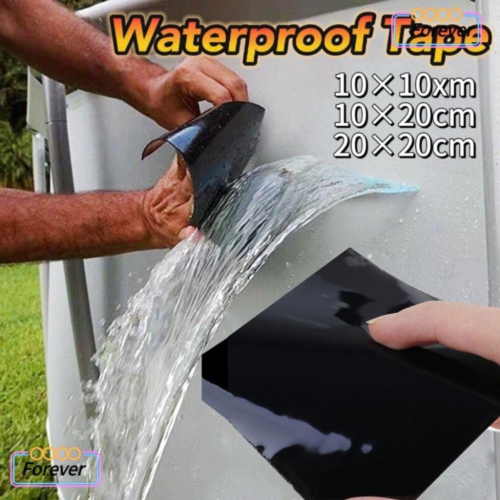 Forever เทปกาว กันรั่วซึม กันน้ํา ความหนืดสูง ทนทาน สําหรับซ่อมแซมรอยแตก 20x20 ซม.