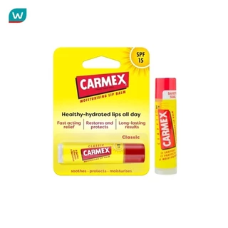 Carmax คาร์เม็กซ์ มอยซ์เจอไรซิ่ง ลิป บาล์ม คลาสสิค เอสพีเอฟ15 4.25 กรัม (แท่ง)