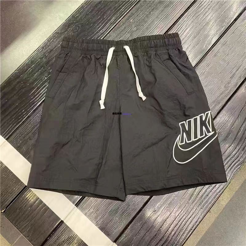 Nike กางเกงขาสั้นลําลอง ปักลายโลโก้ แห้งเร็ว ระบายอากาศ สําหรับผู้ชาย และผู้หญิง DB3811