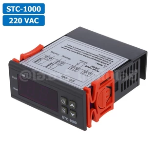 STC-1000 12VDC/24VDC/220VAC เครื่องควบคุมอุณหภูมิ Digital Temperature Controller Heating/Cooling Control Thermostat R...