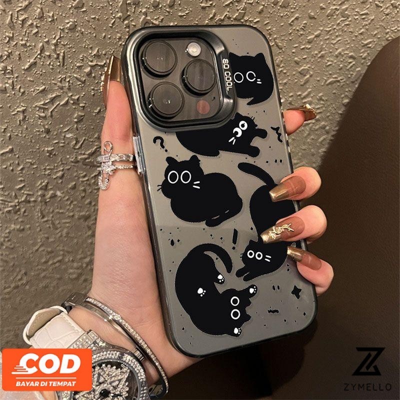 กรณี OPPO Reno 13F 5G Reno 13 Pro Reno12 F 5G Reno 12 5G Reno11 F Reno 11 Pro 5G Reno 10 Pro 5G Reno 8T Reno 8Z Reno 7Z Reno 8 พรีเมี่ยมหรูหราแมวน่ารักกันกระแทกเคสโทรศัพท์