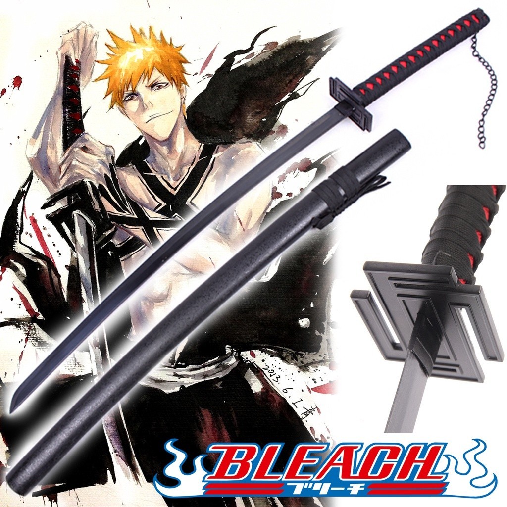 พร้อมส่ง Bleach บลีช เทพมรณะ Kurosaki Ichigo Kurosaki Ichigo ซันเงสึ ขั้นบังไค ดาบซามูไร ลับคม นักรบ