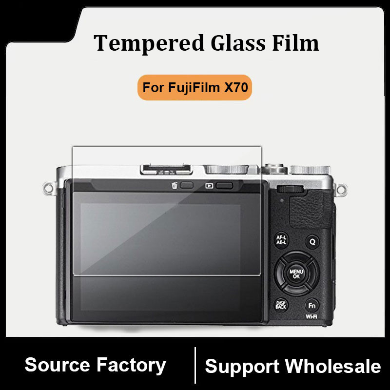 ฟิล์มกระจกนิรภัยกันรอยหน้าจอสําหรับฟิล์ม Fuji x70 x70 ฟิล์มกระจกนิรภัย