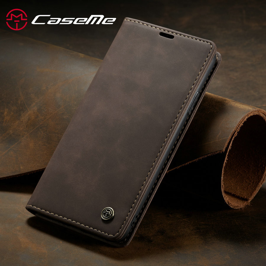 Casemeสําหรับiphone XRกรณี11 12 13 Mini Xs 6 6s 7 8 Plus SE2020 Retroหนังแม ่ เหล ็ กหนังสือโทรศัพท ์ กระเป ๋ าสตางค ์ FlipสําหรับIPhone XRกรณี ราคา ถูกที่สุด ดีลบีเคเค แกลเลอรีภาพที่ 9