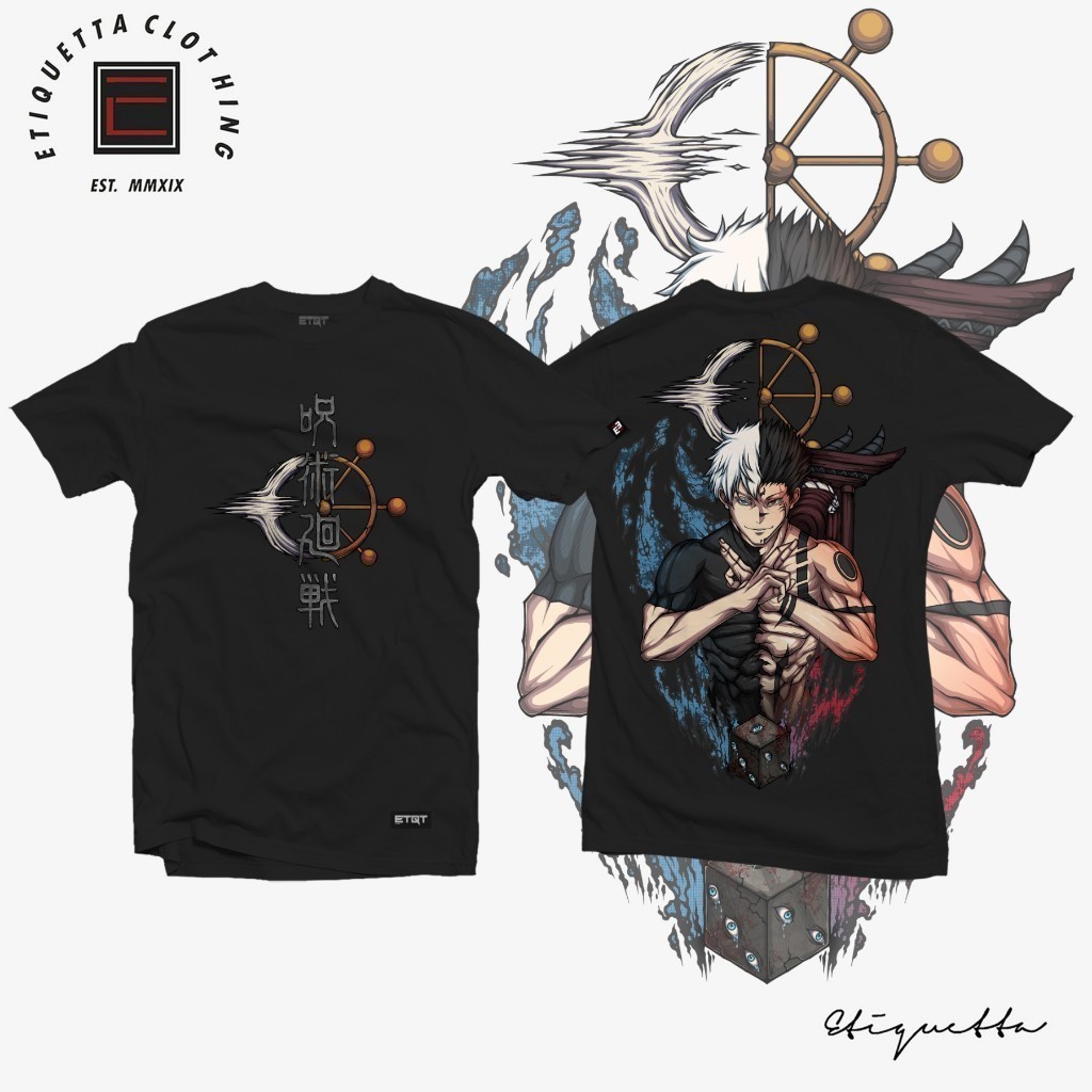 【Jujutsu Kaisen】Satoru Gojo and Sukuna เสื้อยืดโกโจ ซาโตรุ