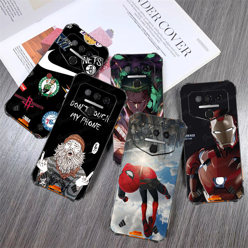 Oukitel WP23 WP23 Pro Case แฟชั ่ นสไตล ์ ทาสีรูปแบบปลอก TPU ซิลิโคนนุ ่ ม