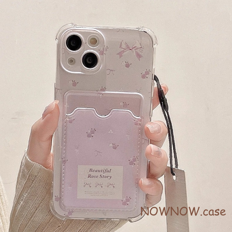 สาวหัวใจศิลปะสดเคสโทรศัพท์ฤดูร้อนใหม่สามารถถือกล้องบัตรประจําตัวเปลี่ยนภาพเข้ากันได้สําหรับiPhone 16 15 14 PLUS 13 12 11 Pro Max X XR XS MAX 7 8 Plusปกอ่อน