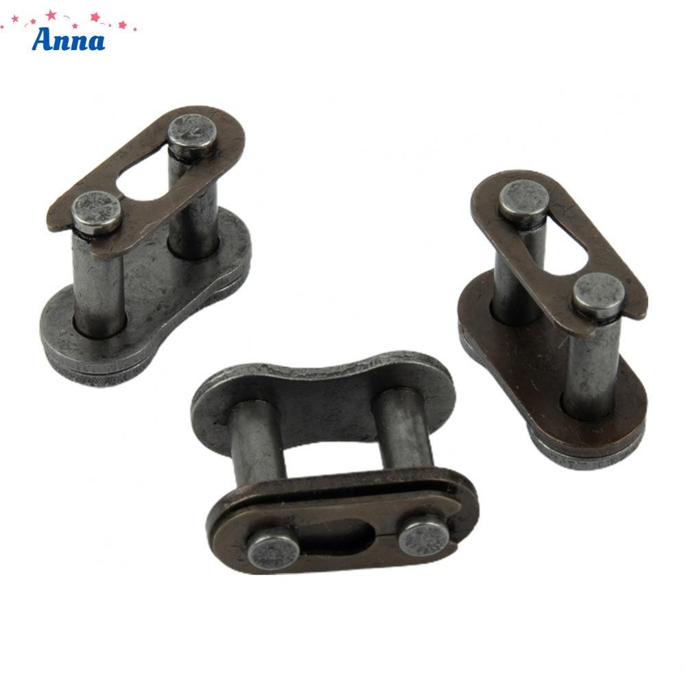 【Anna】3PCS Heavy Duty 428 Chain Master Connector Ideal for ATVs Motocross and Scooters