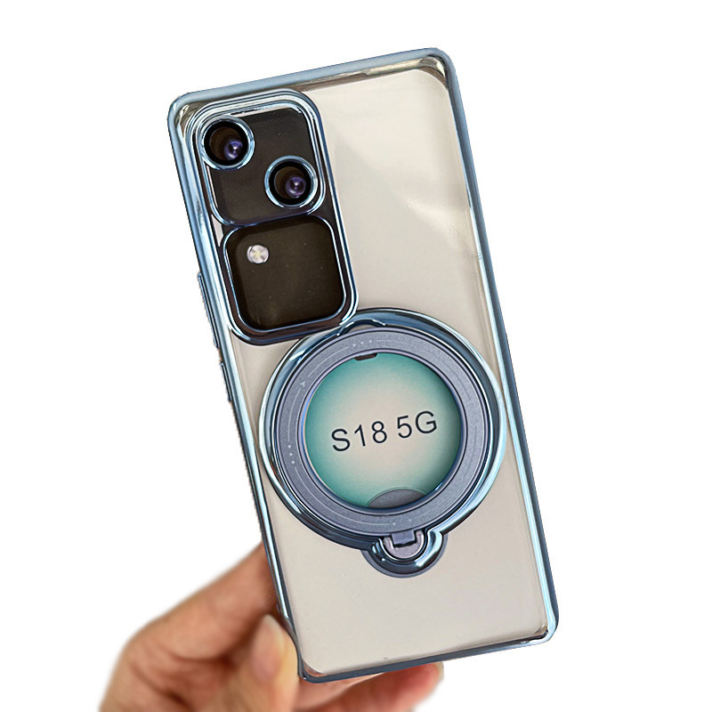 เคสโทรศัพท์สําหรับ Vivo V30 V29 Pro V30Pro V29Pro 4G 5G กรณี 360 หมุนขาตั้งแม่เหล็กไร้สาย Charger ฝา