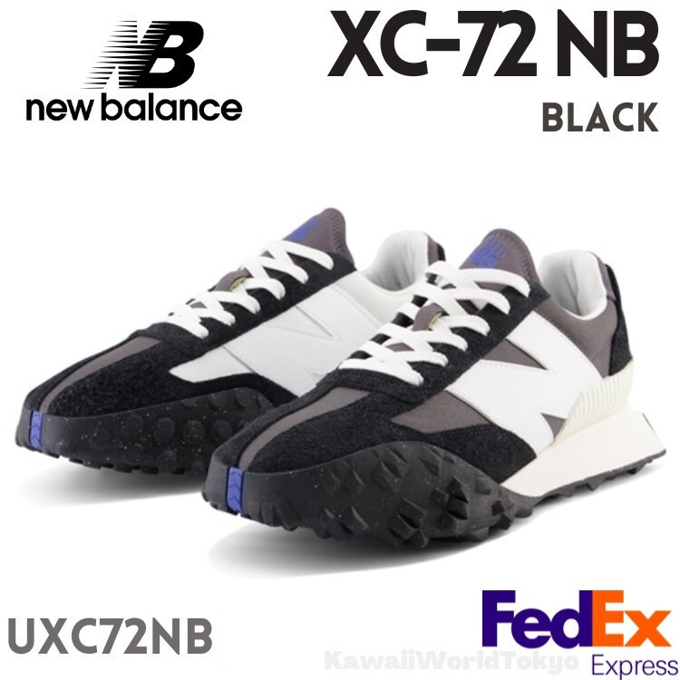 New Balance XC-72 NB UXC72NB BLACK Width D UNISEX Shoes NEW! F/ NEPI