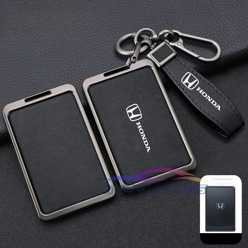 สังกะสี Allloy สําหรับ Honda INTEGRA HATCHBACK city สมาร์ทคีย์จัดแต่งทรงผม 2022 2023 Keyless Key รถ Remote หนัง Key Fob ฝาครอบและอุปกรณ์