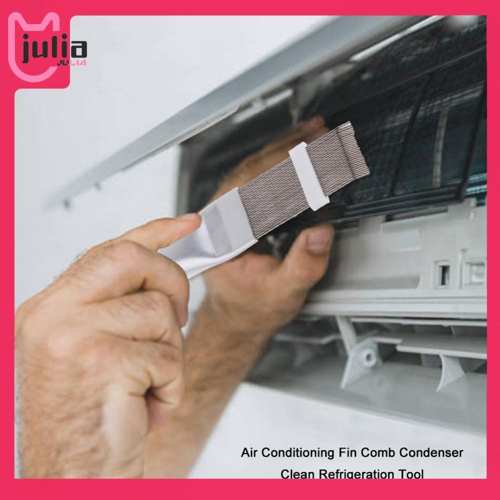 [ Julia1.th ] เครื ่ องปรับอากาศ Fin Comb คอนเดนเซอร ์ ทําความสะอาดหวีเครื ่ องมือซ ่ อมเครื ่ องทําความเย ็ น