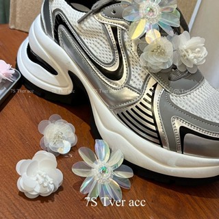 Tver Acc เกาหลี Instagram 3D ดอกไม้รองเท้า Y2K แฟชั่นรองเท้า…