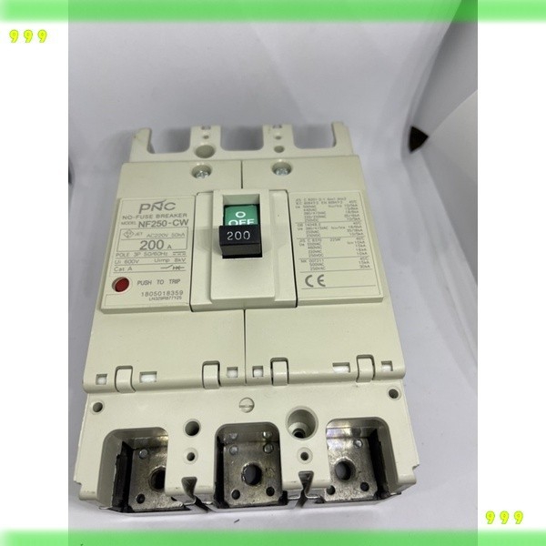 NF-250cw3p 200Aแบรกเกอร์ พร้อมส่งออกบิลได้ ของแทร่