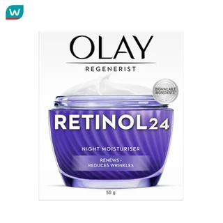Olay โอเลย์ รีเจนเนอรีส เรตินอล24 ไนท์ มอยส์เจอร์ไรเซอร์ 50 กรัม